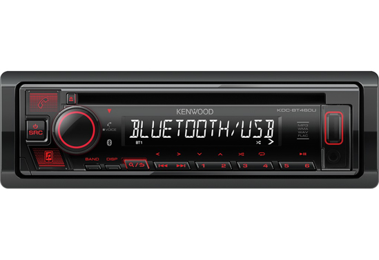 KENWOOD KMM-BT460U - Skaitmeninis media imtuvas su AUX/USB ir bluetooth