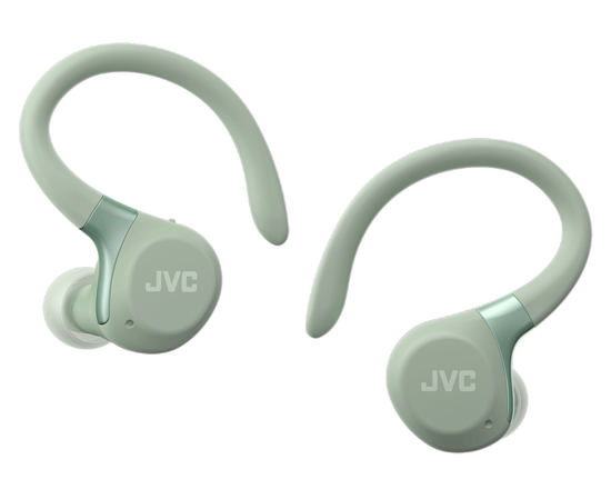 JVC, HA-EC75T-GU, zalios sp. dinamines ausines       